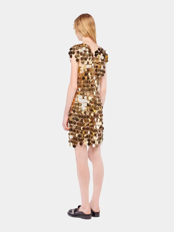 İkonik altın Sparkle disk elbise İkonik altın Sparkle disk elbise
