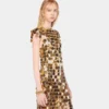İkonik altın Sparkle disk elbise İkonik altın Sparkle disk elbise