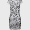 İkonik gümüş Sparkle disk elbise İkonik gümüş Sparkle disk elbise
