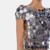 İkonik gümüş Sparkle disk üst