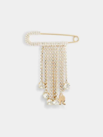 Strasslı iğne charm