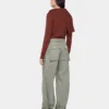 Teknik kumaştan kargo pantolon